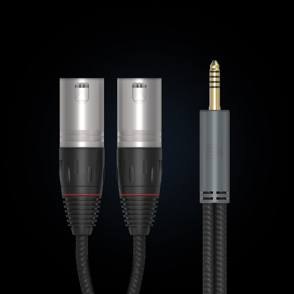 SilentPower 4.4mm to XLR Cable SE view two