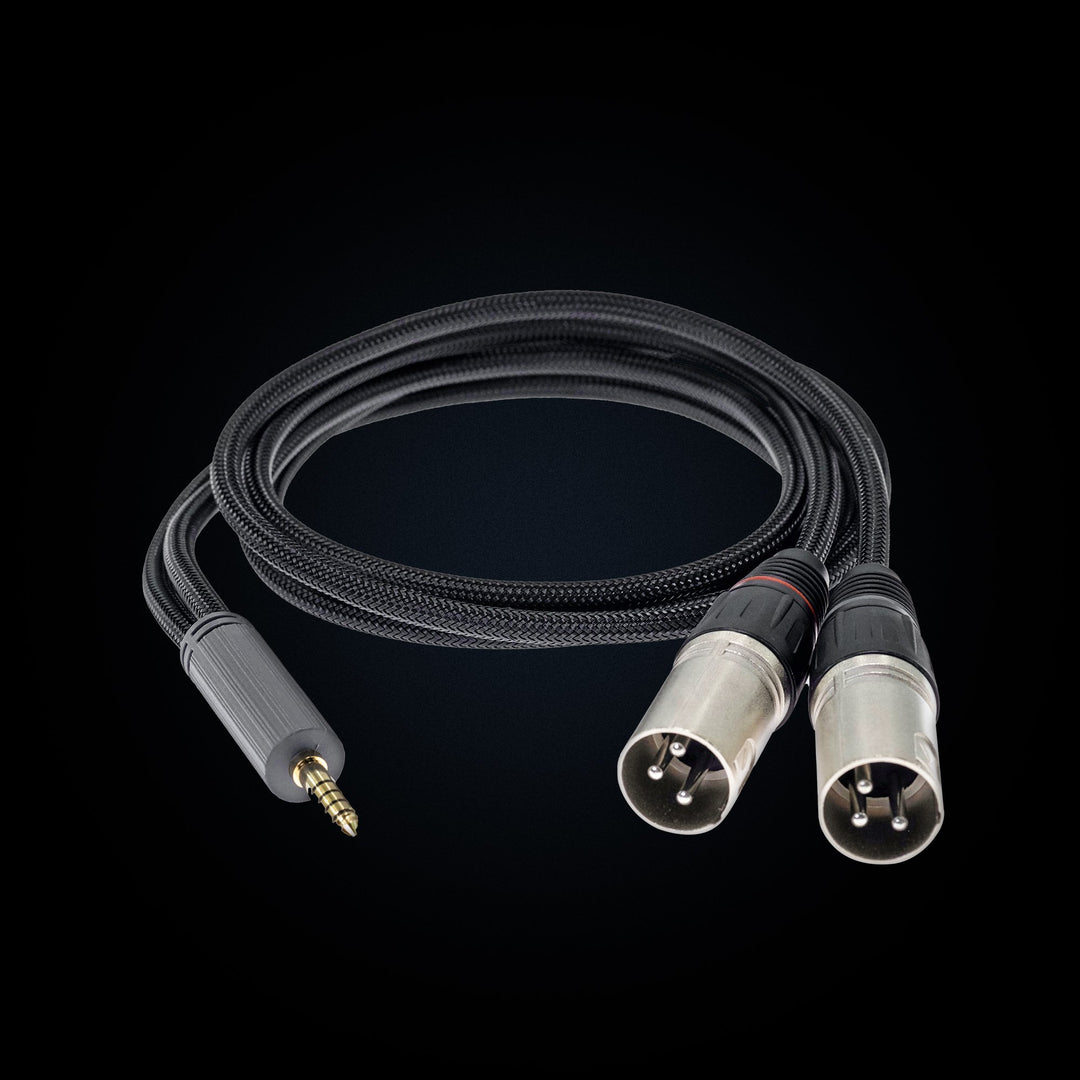 SilentPower 4.4mm to XLR Cable SE view three