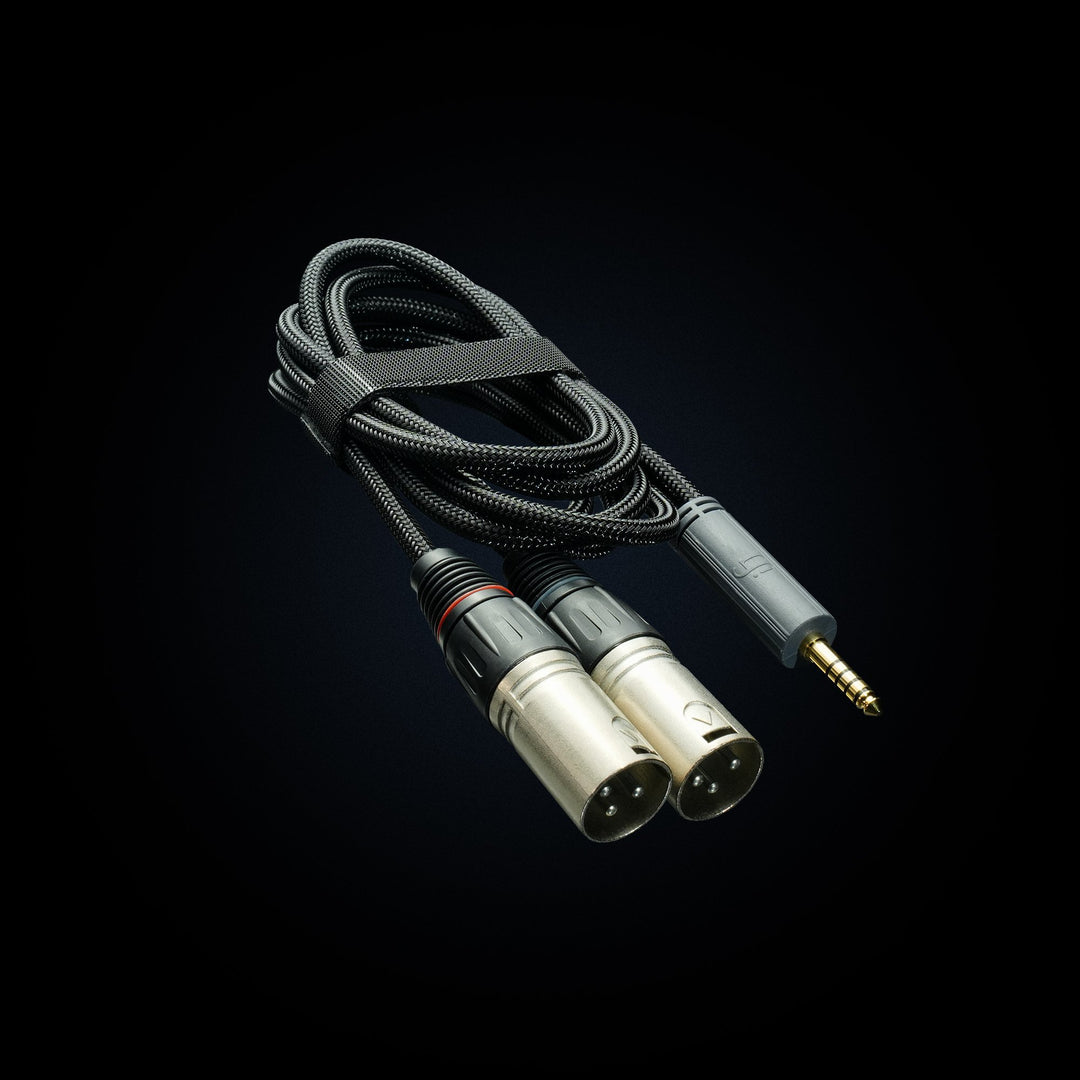 SilentPower 4.4mm to XLR Cable SE view one